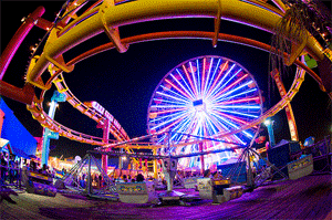 Taking a girl to an amusement park on a first date is a great idea!